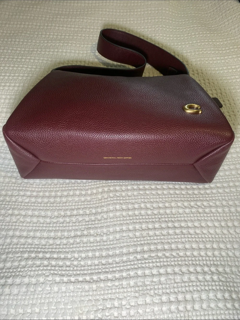 Coach Lola Shoulder Bag in Merlot 🍷✨